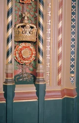 Door Architecture (detail) in the Royal Gallery, c.1841